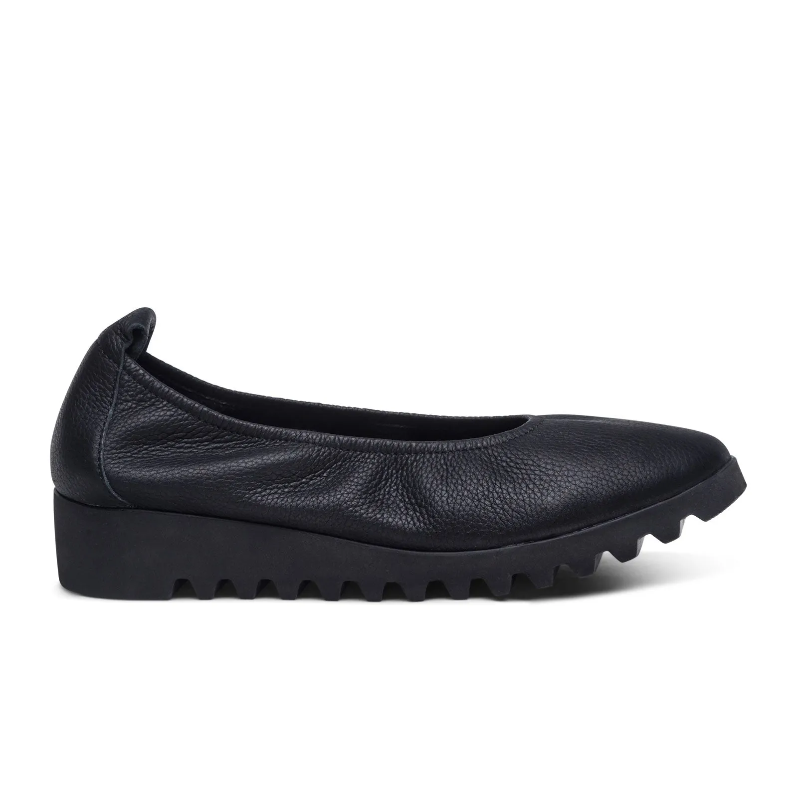 Aetrex Brianna Ballet Flat (Women) - Black