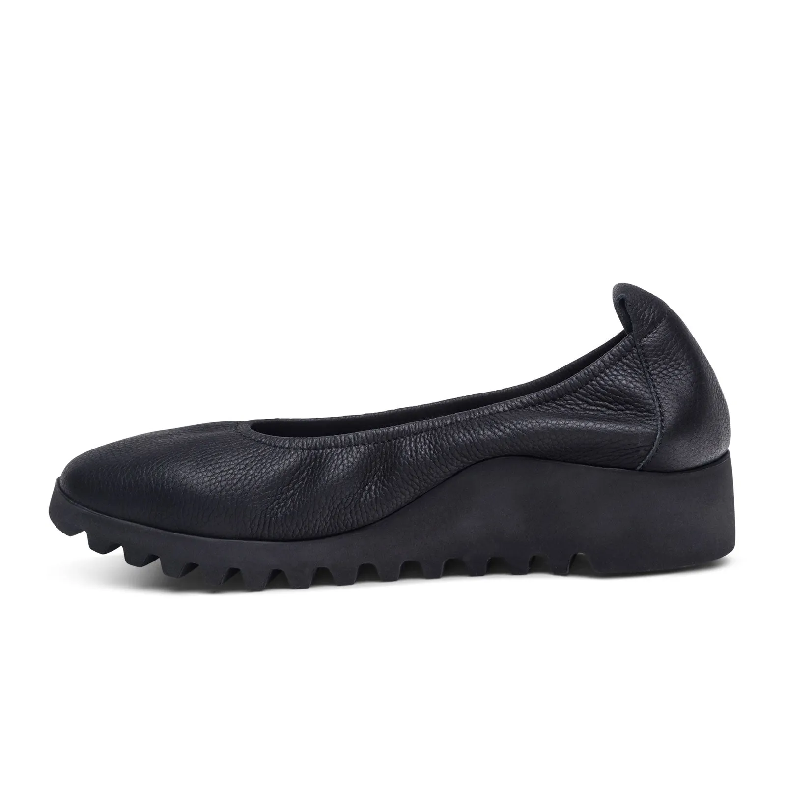 Aetrex Brianna Ballet Flat (Women) - Black