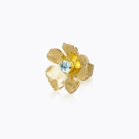 Anemone Ring / Aquamarine