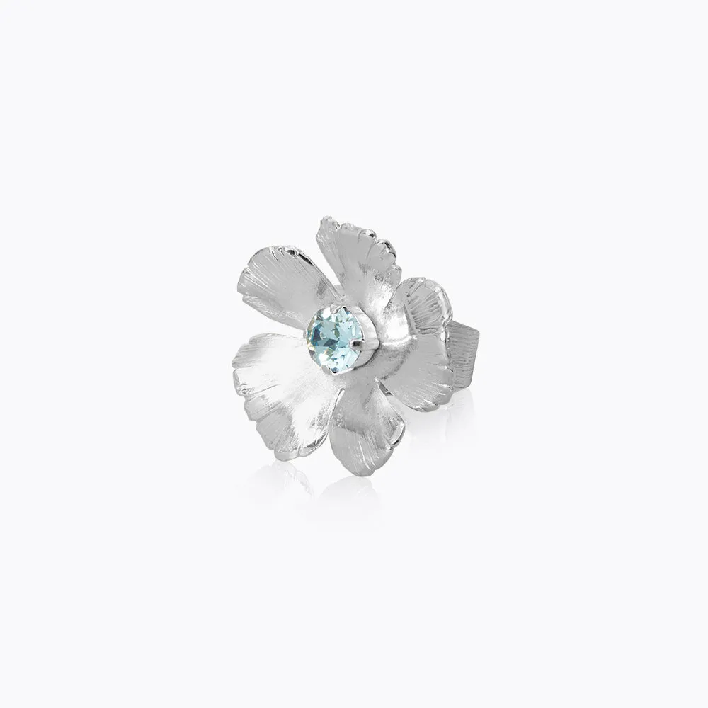 Anemone Ring / Aquamarine