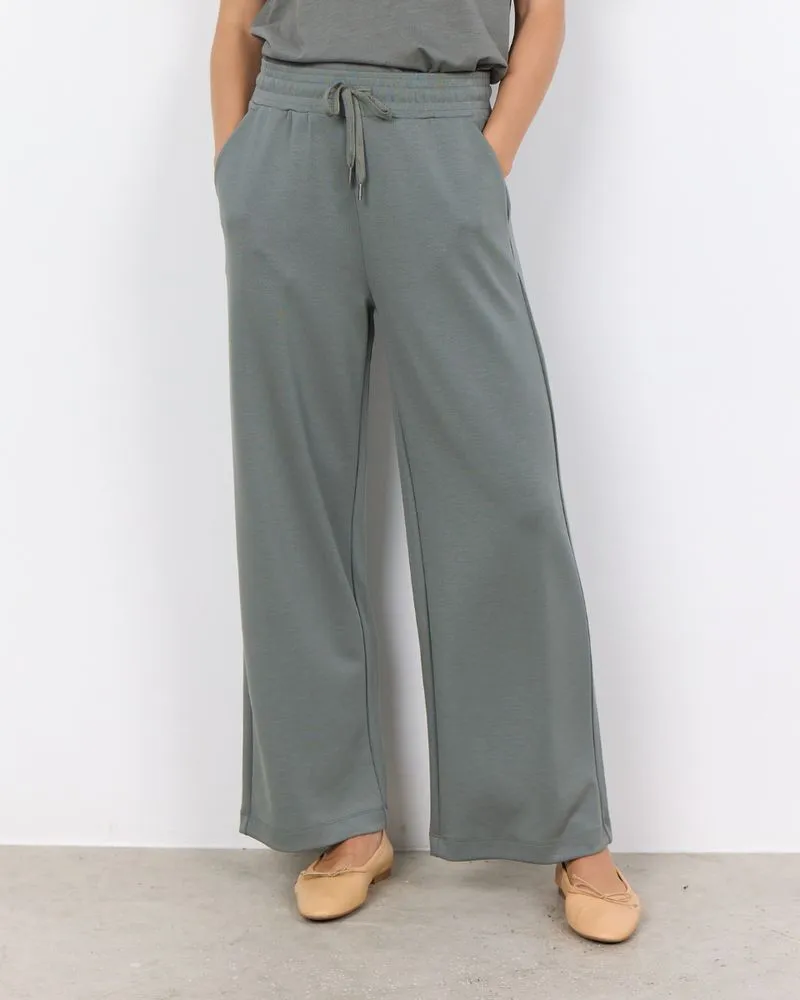 Banu Straight Leg City Pant in Iron Grey