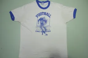 Benson Tech Vintage 80's Football 1987 1988 City Champs Ringer Hanes USA T-Shirt