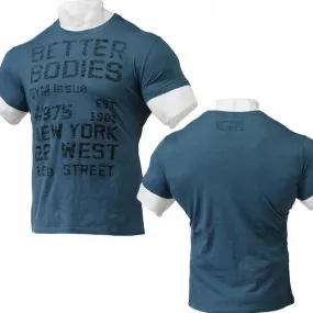 Better Bodies Cotton slub Tee - Ocean