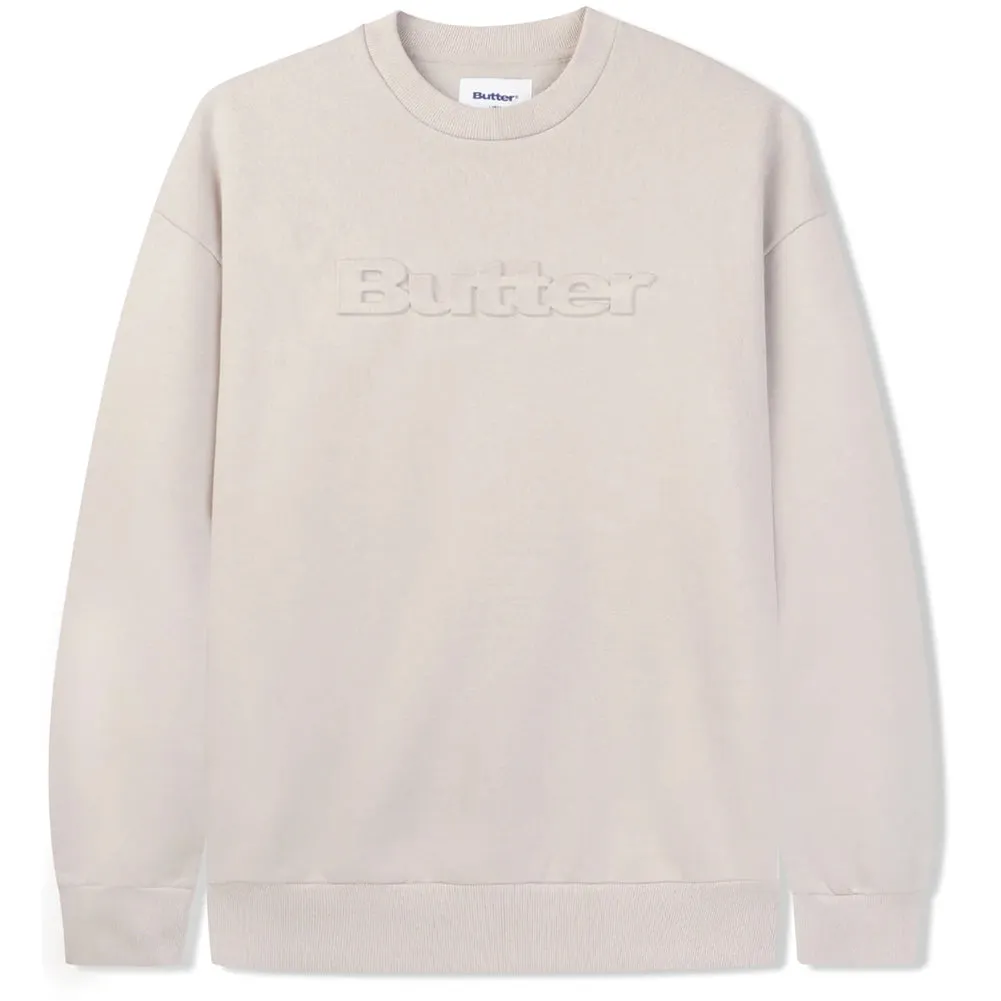 Butter Goods Embossed Logo Crewneck Sweatshirt