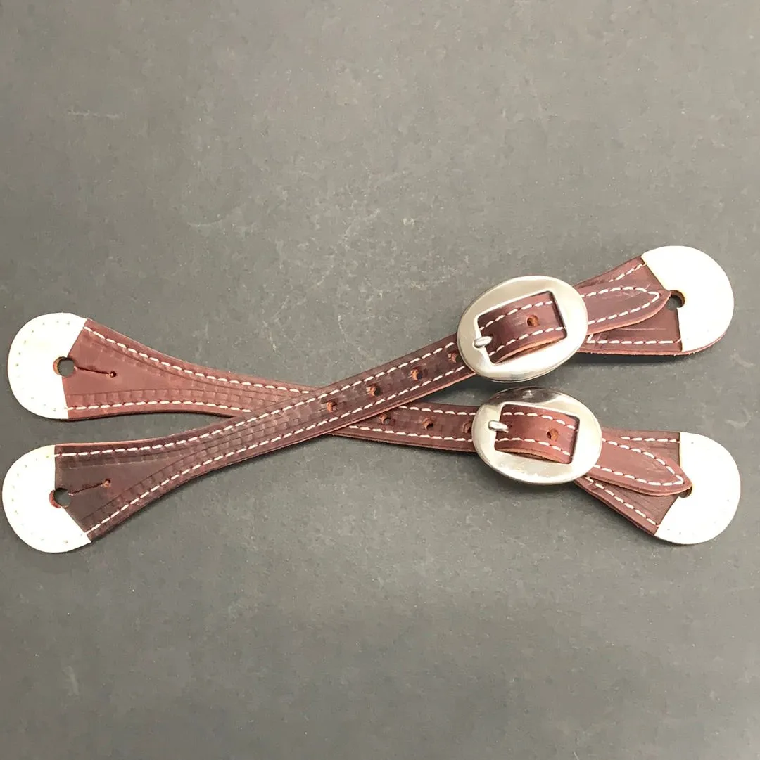 Drovers Saddlery Made Reinforced Spur Straps