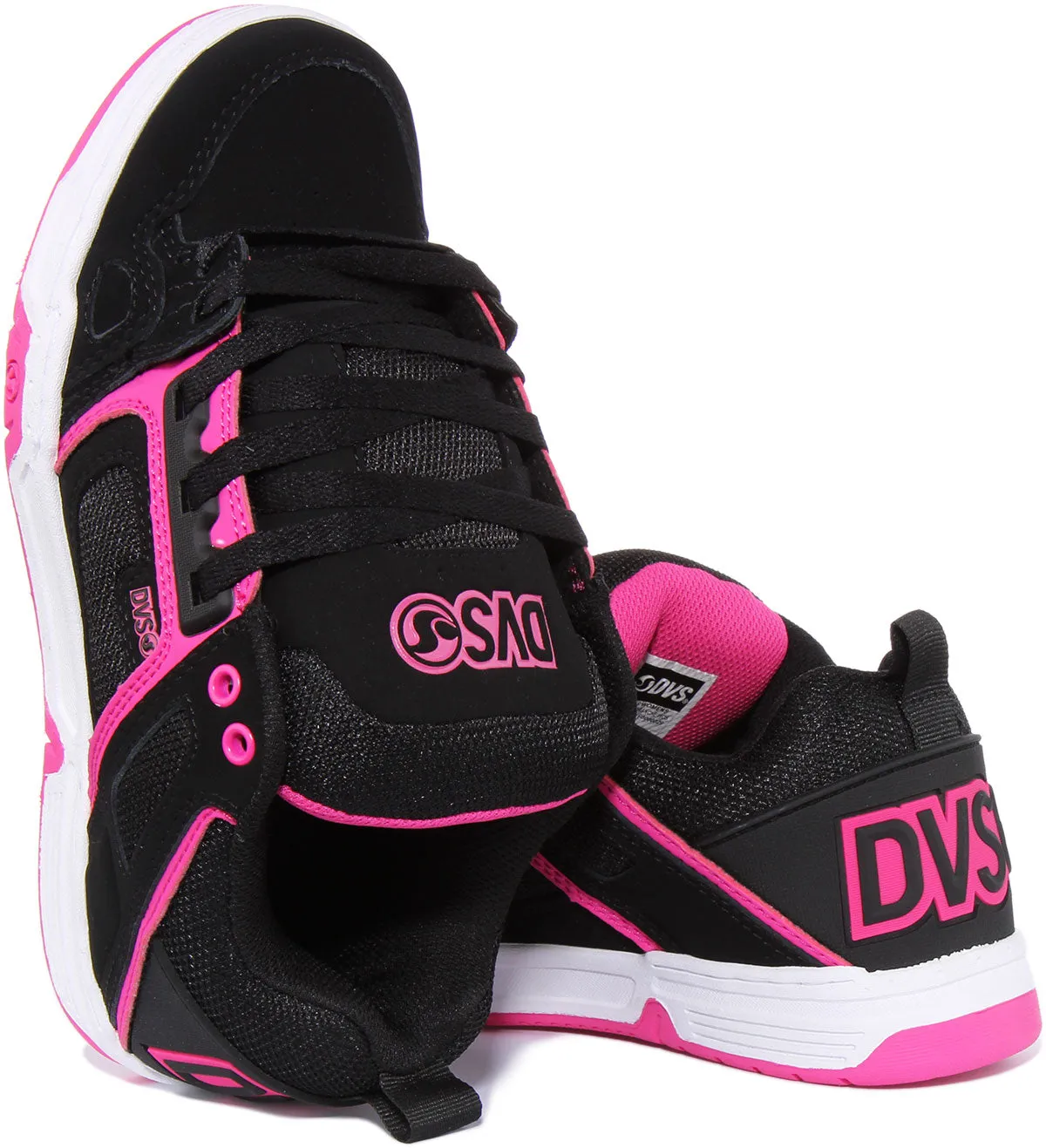 Dvs Comanche In Black Pink For Women