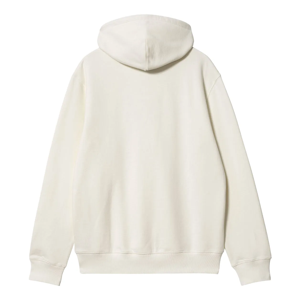 Felpa Uomo Carhartt WIP Hooded Duster Bianco Panna