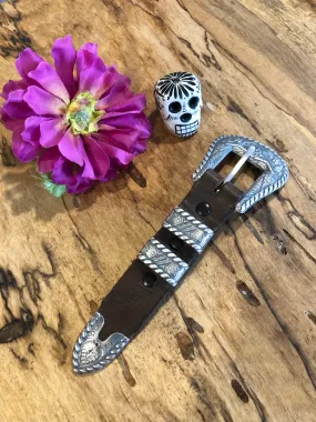 Floral Southwest Buckle Set