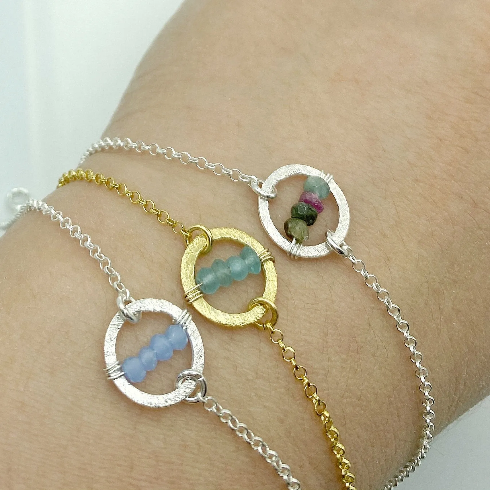 Gemstone Energy Ray Bracelet