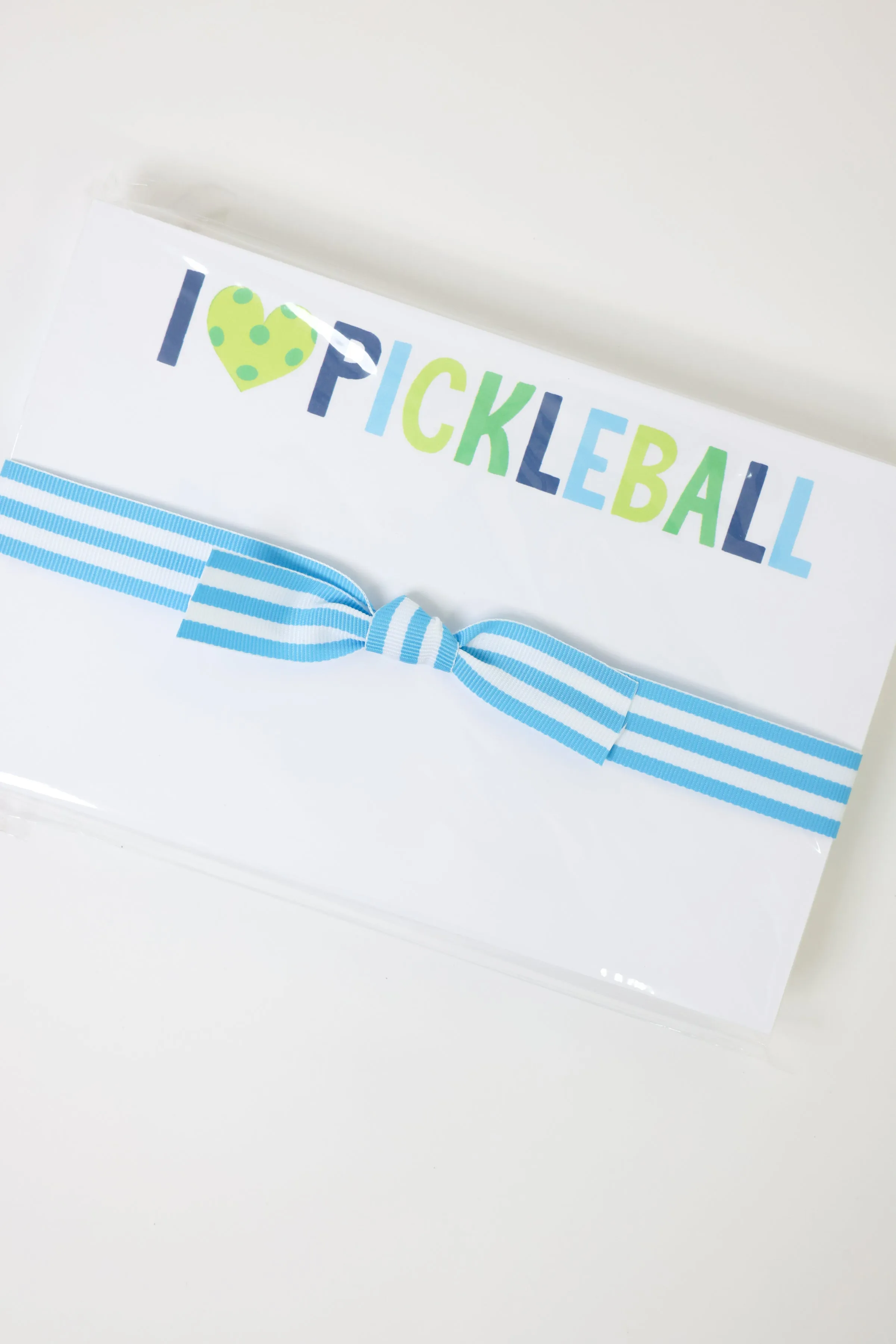 I Love Pickleball Big & Bold Notepad