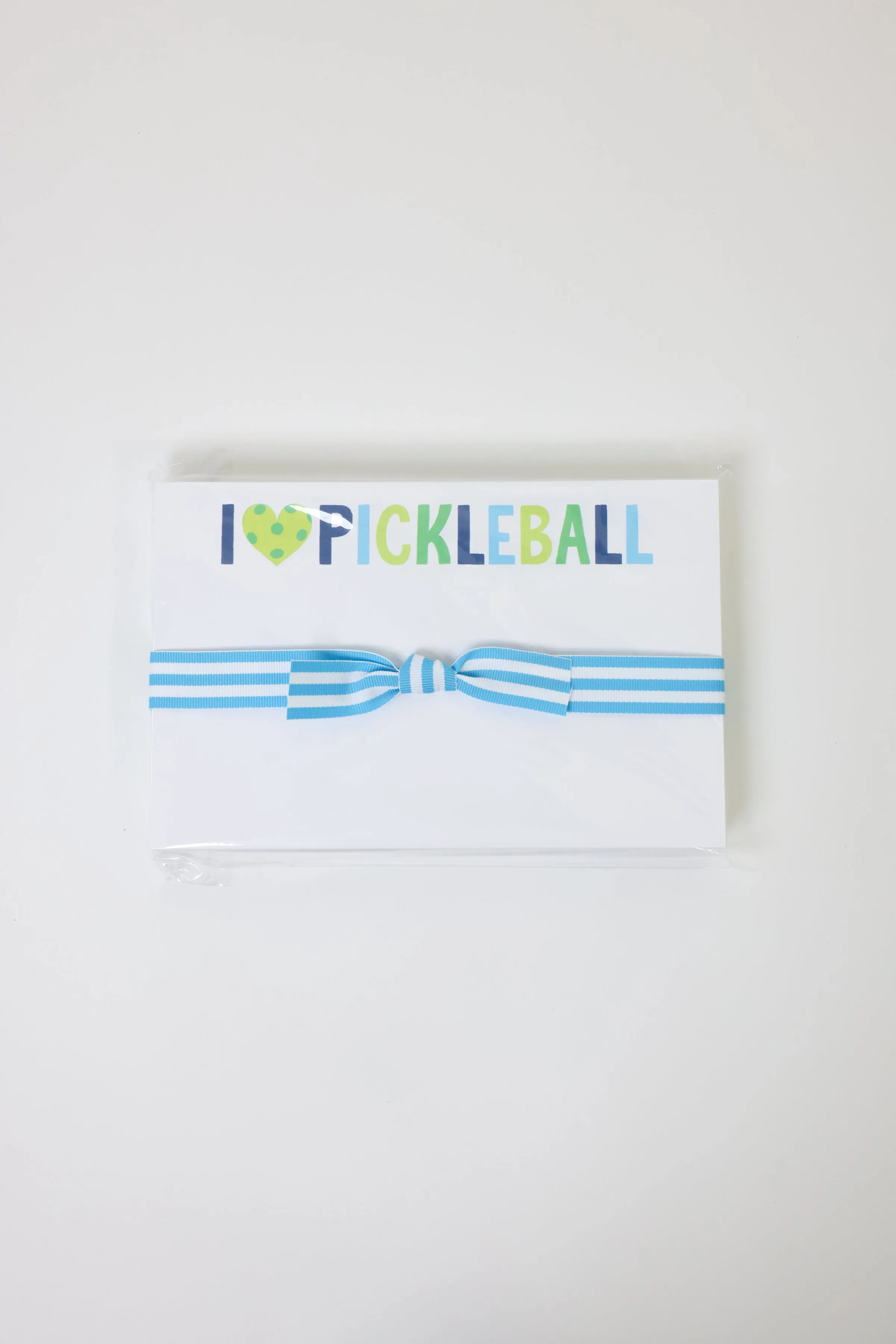 I Love Pickleball Big & Bold Notepad