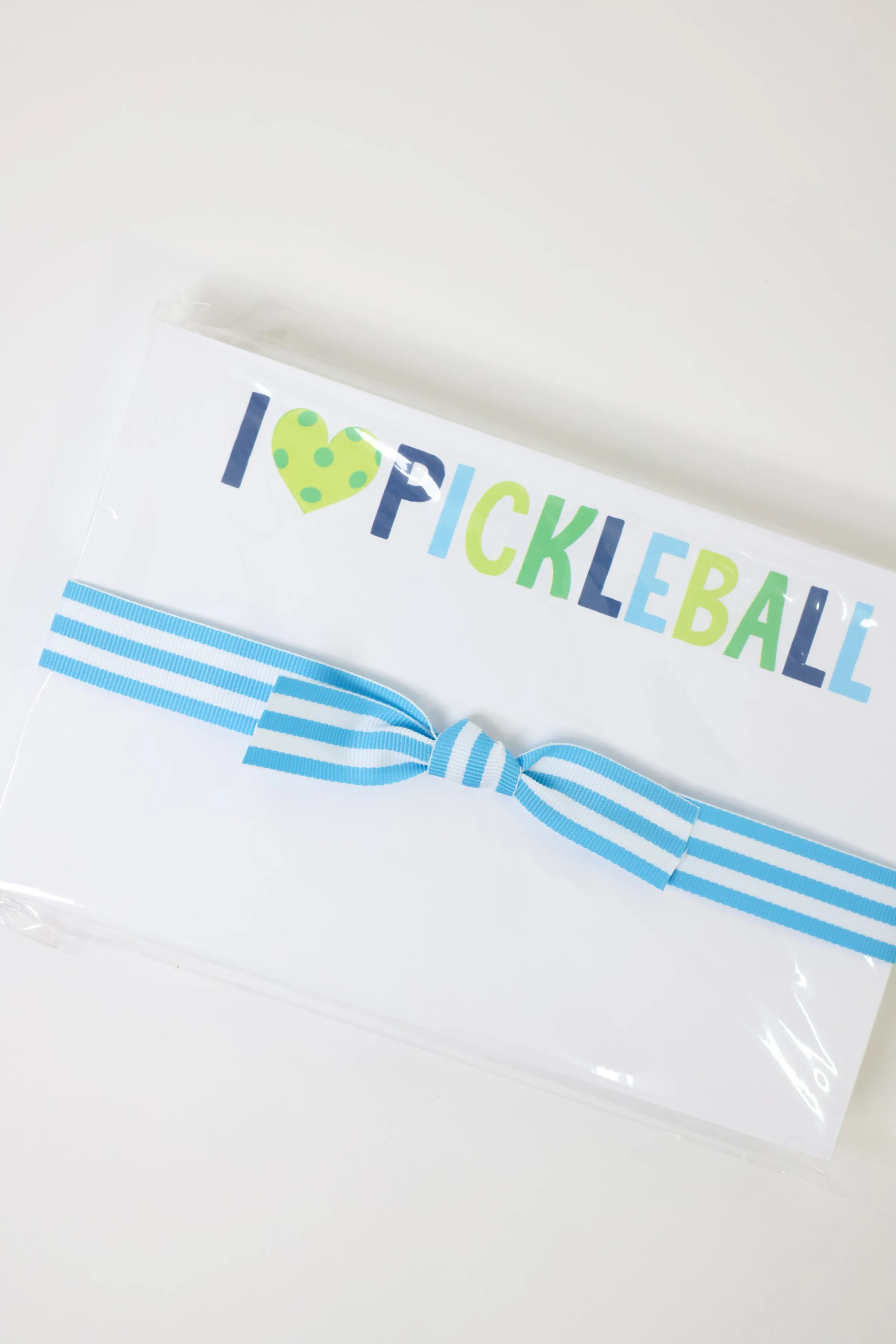 I Love Pickleball Big & Bold Notepad