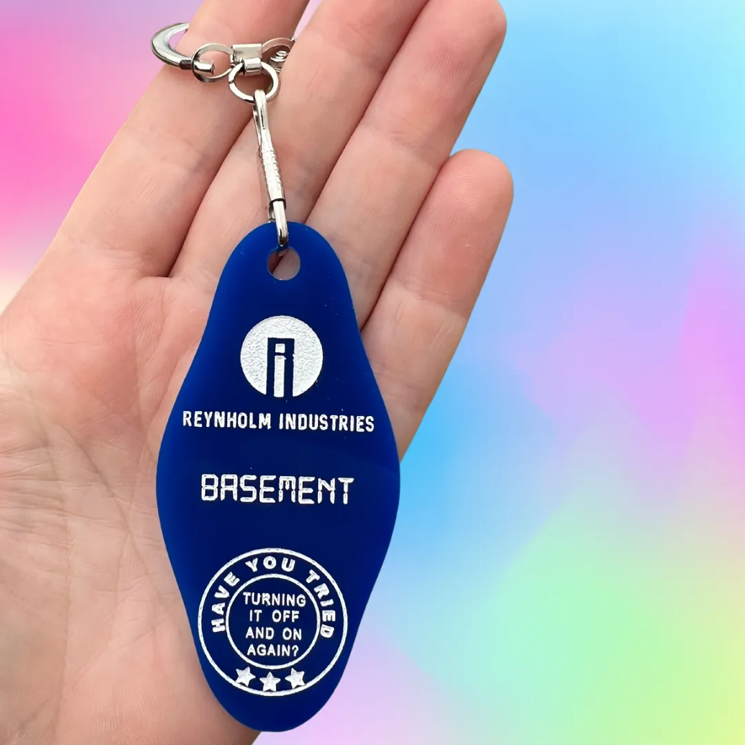 IT Crowd Reynholm Industries KeyChain