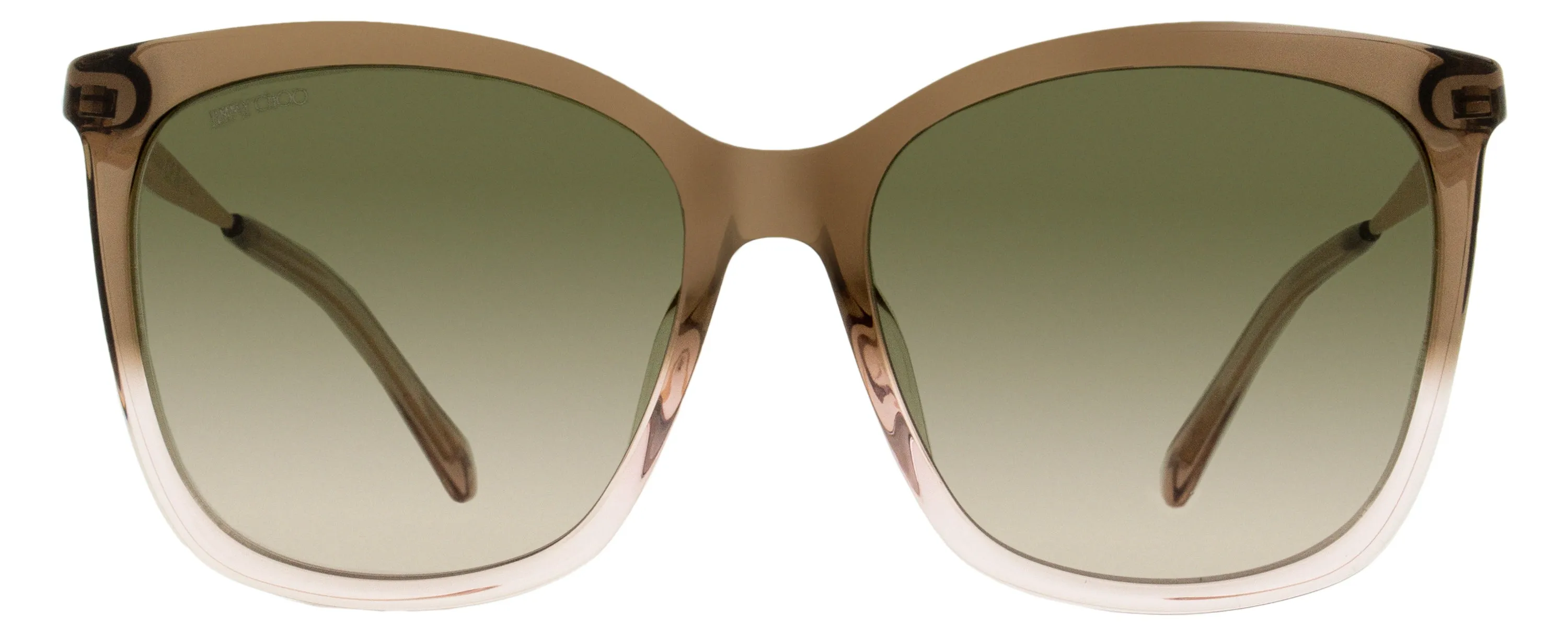 Jimmy Choo Women's Butterfly Sunglasses Nerea /G 08MHA Brown-Nude 57mm