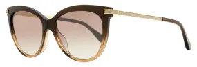 Jimmy Choo Women's Oval Sunglasses Axelle /G 0MYNQ Brown-Sand 56mm