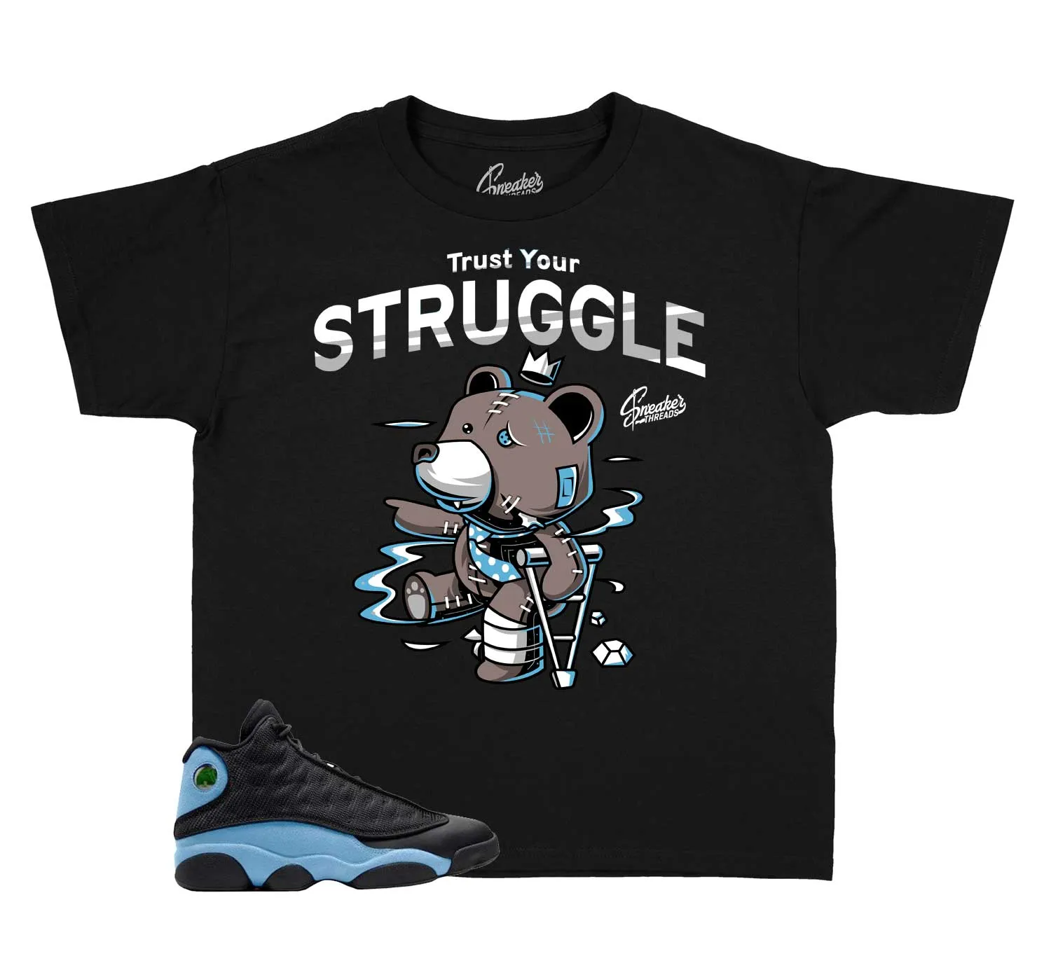 Kids - University Blue 13 Trust Your Struggle Shirt