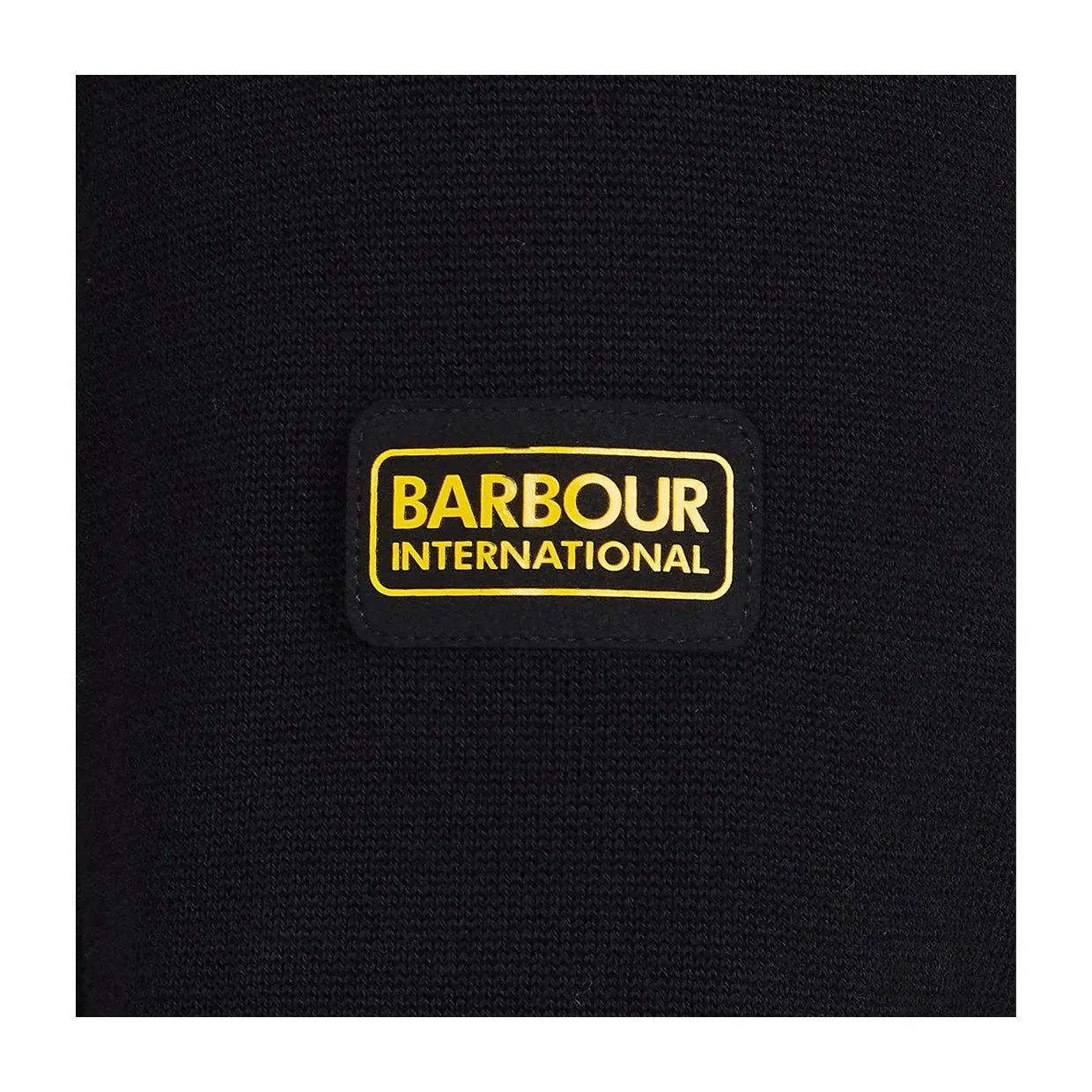 Maglione Barbour International Cotton Crew Neck Nero