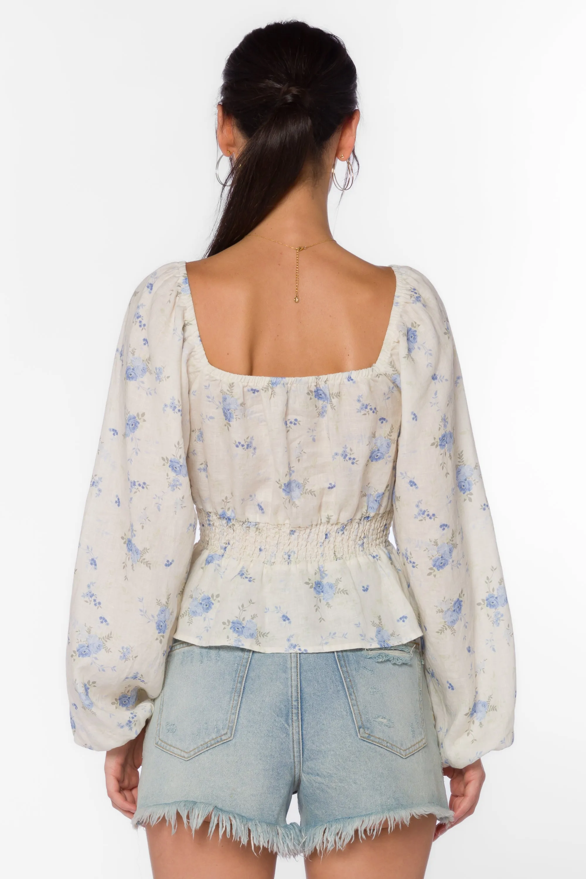 Mitzi Vintage Floral Top