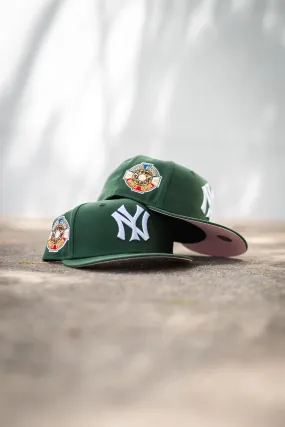 New Era New York Yankees 1932 World Series Pink UV (Pine Green)