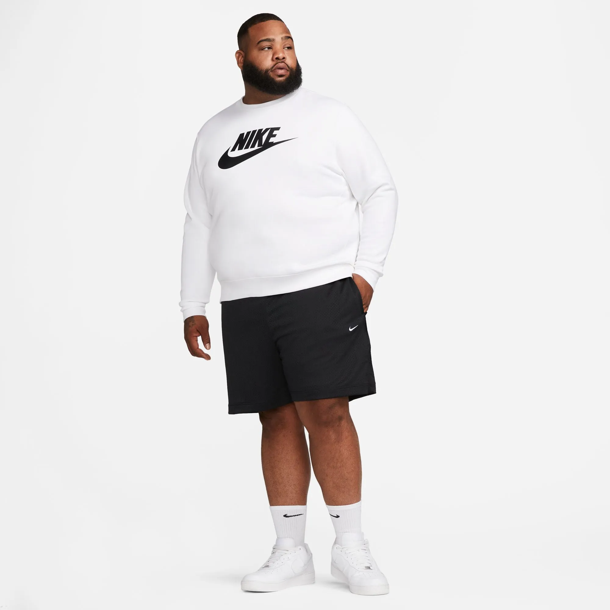 Nike Mesh Shorts (Black/ White)