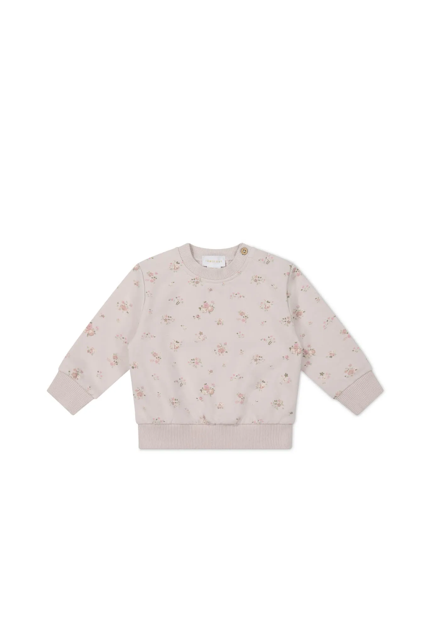 Organic Cotton Aubrey Sweatshirt - Petite Fleur Violet