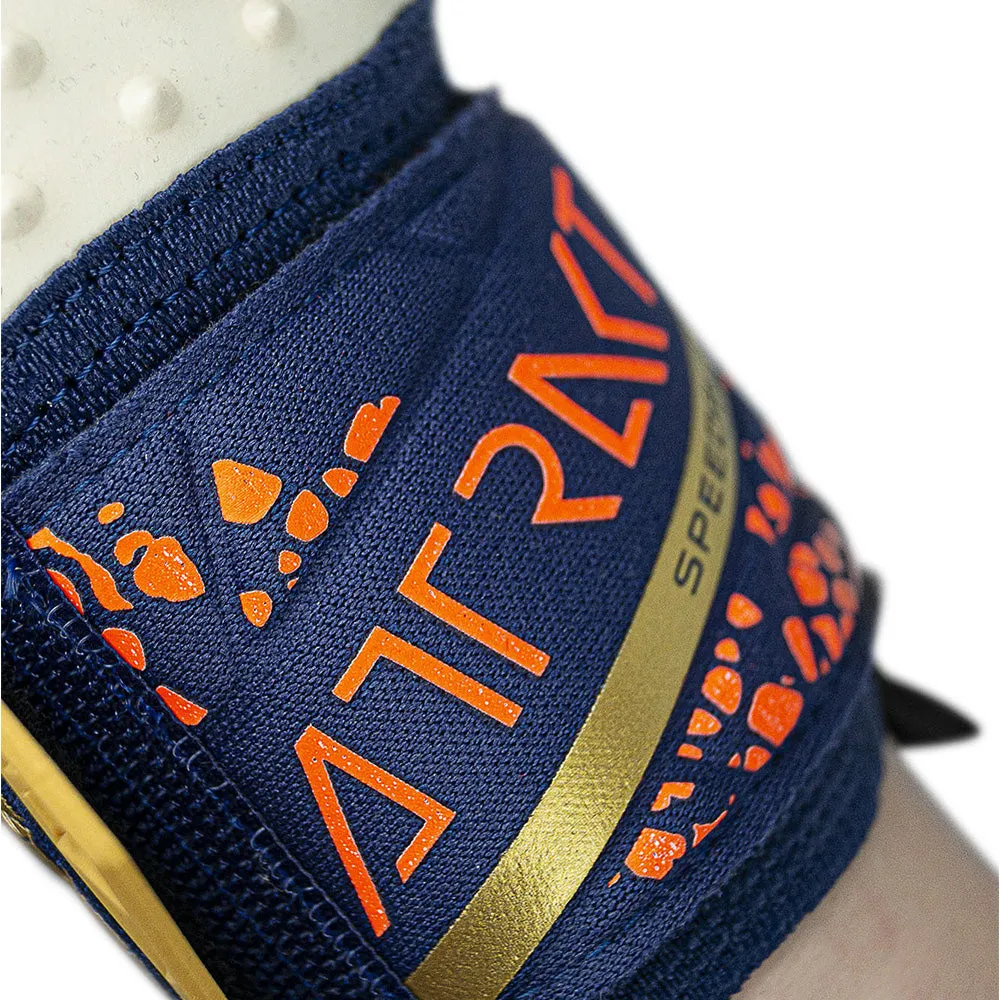 Reusch Attrakt Speedbump GK Gloves (Blue/Gold)