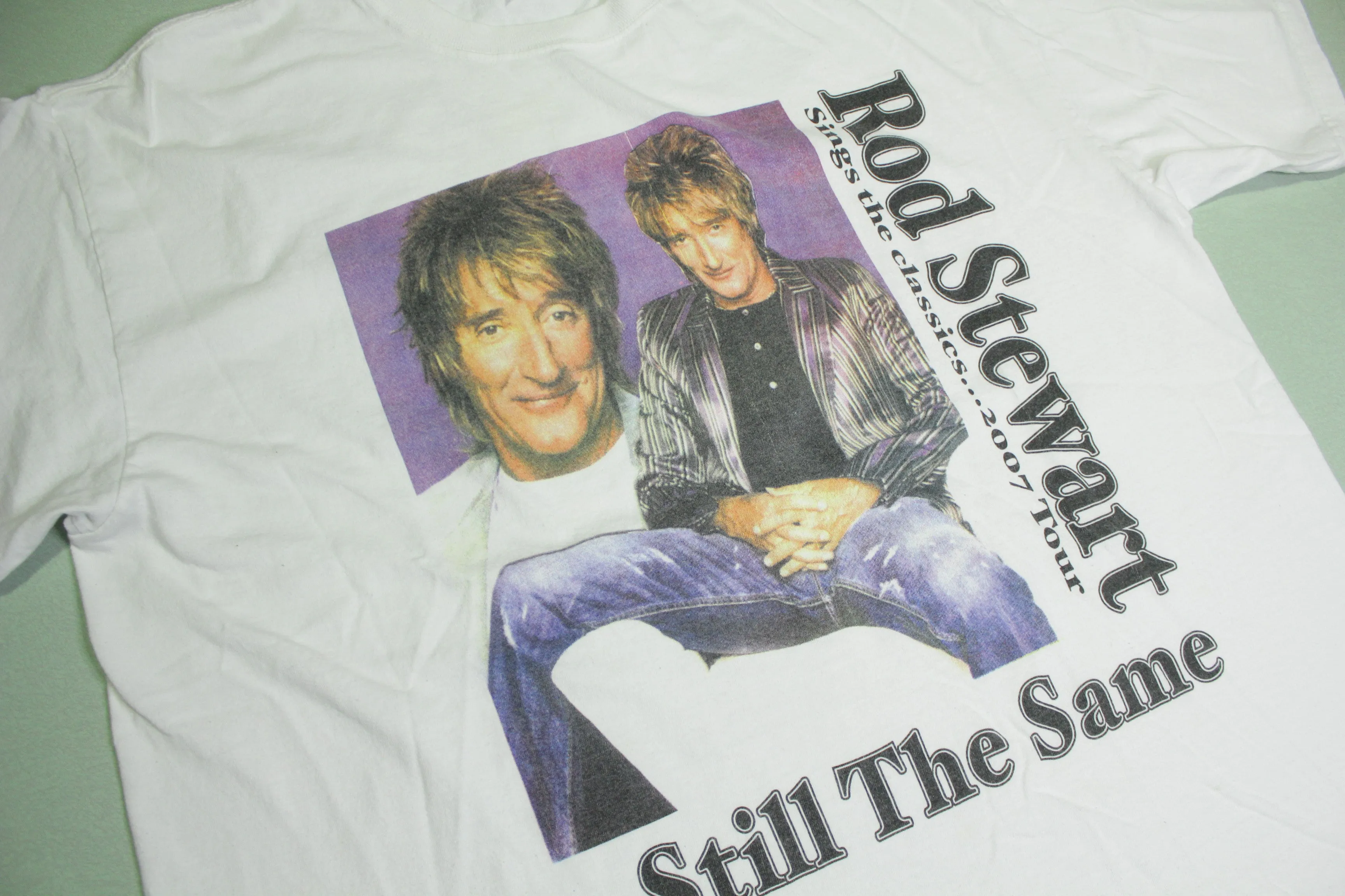 Rod Stewart Sings The Classics Still The Same 2007 Tour T-Shirt