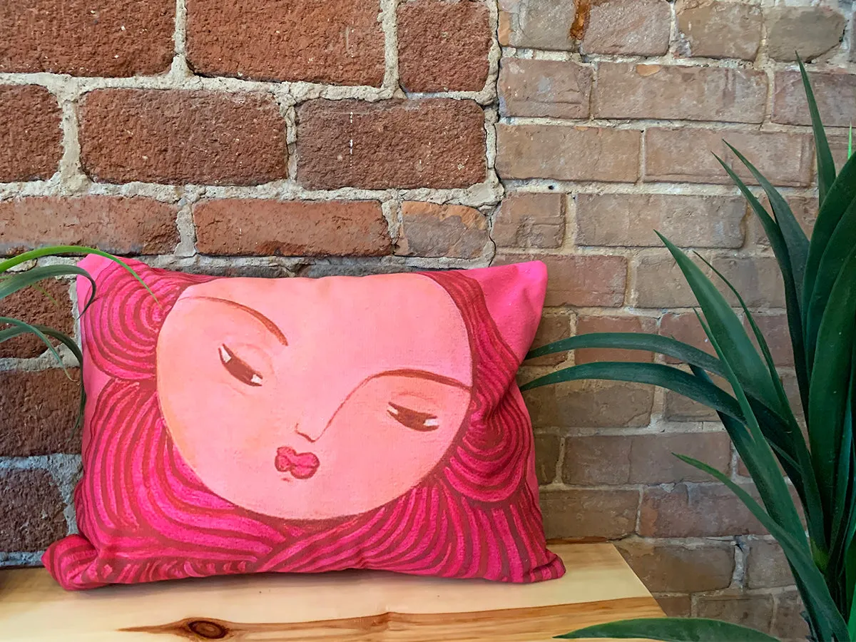 ROGER CAMOUS Toss Cushion - Fuchsia