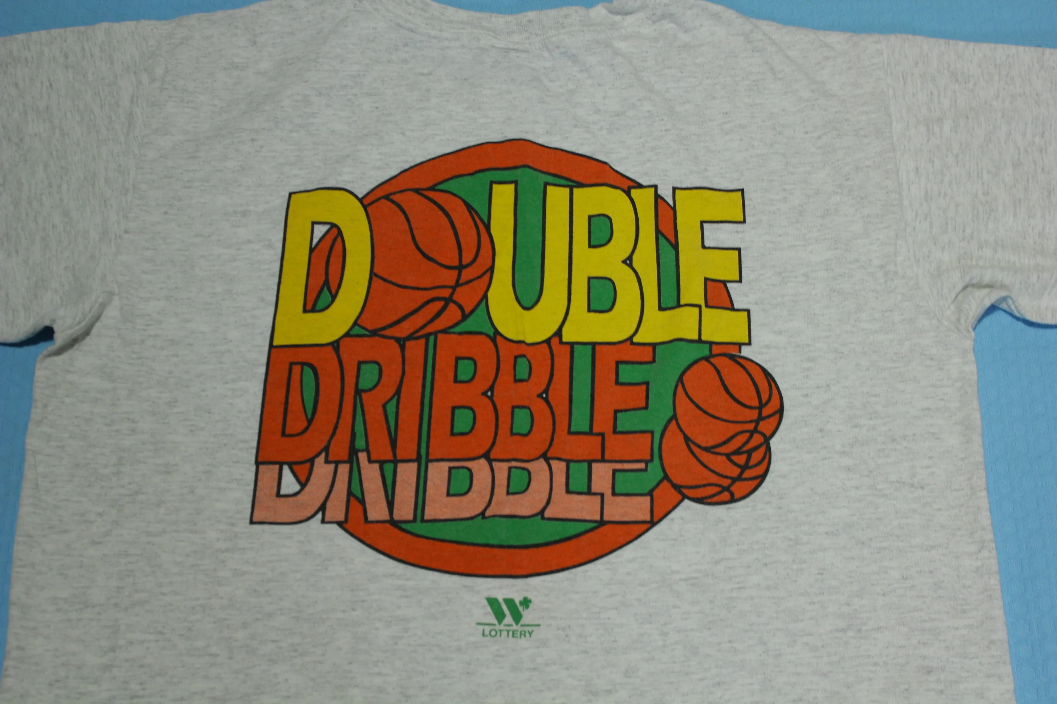 Seattle SuperSonics Caricature Vintage 90's Salem Sportswear Double Dribble T-Shirt