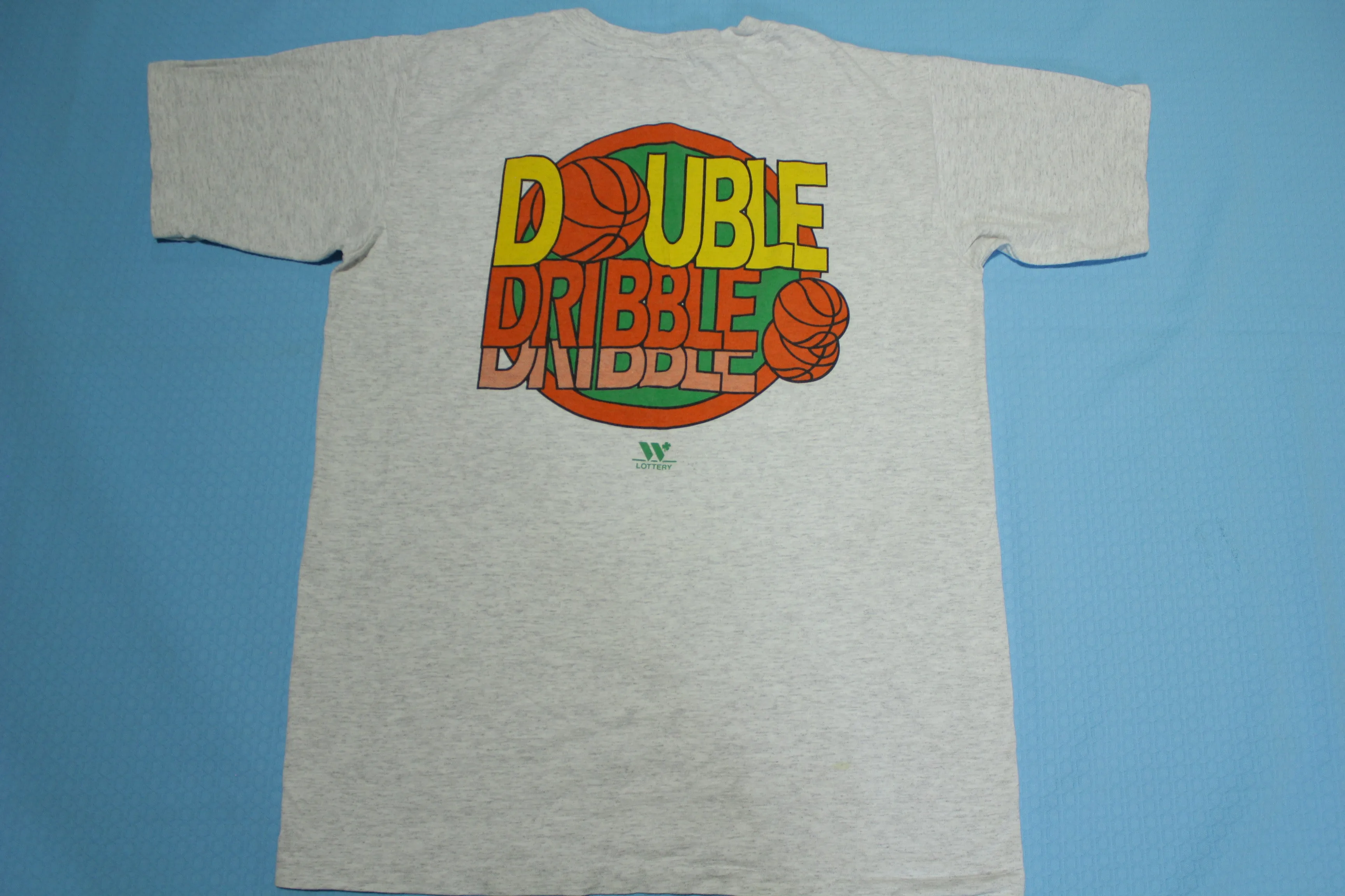 Seattle SuperSonics Caricature Vintage 90's Salem Sportswear Double Dribble T-Shirt