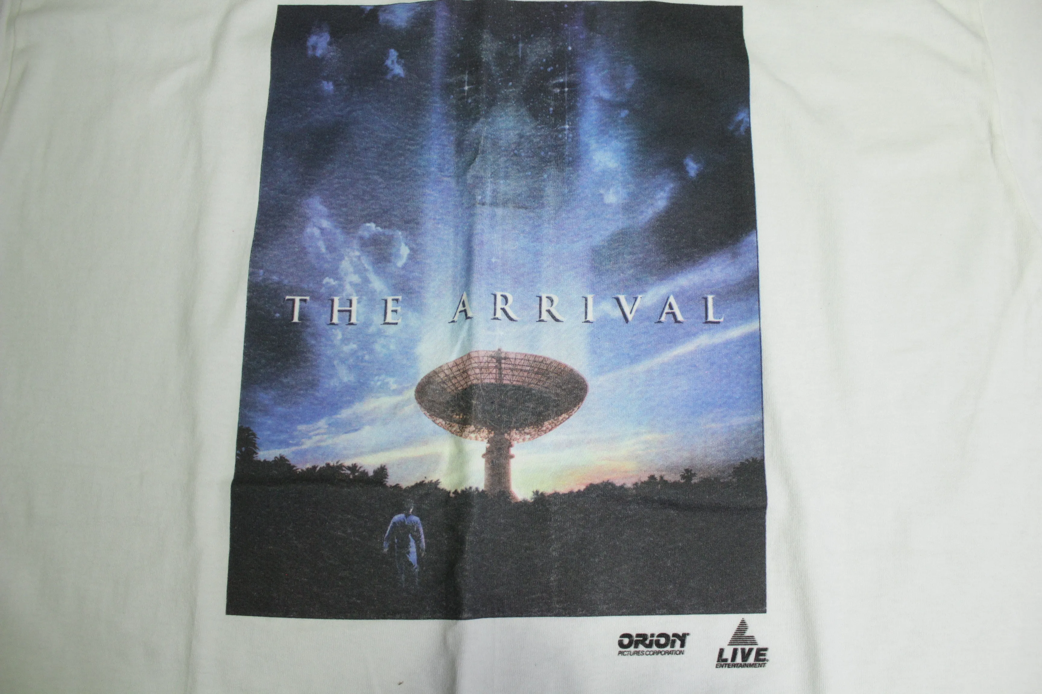 The Arrival 1996 Vintage Orion Made in USA 90's Movie Promo T-Shirt