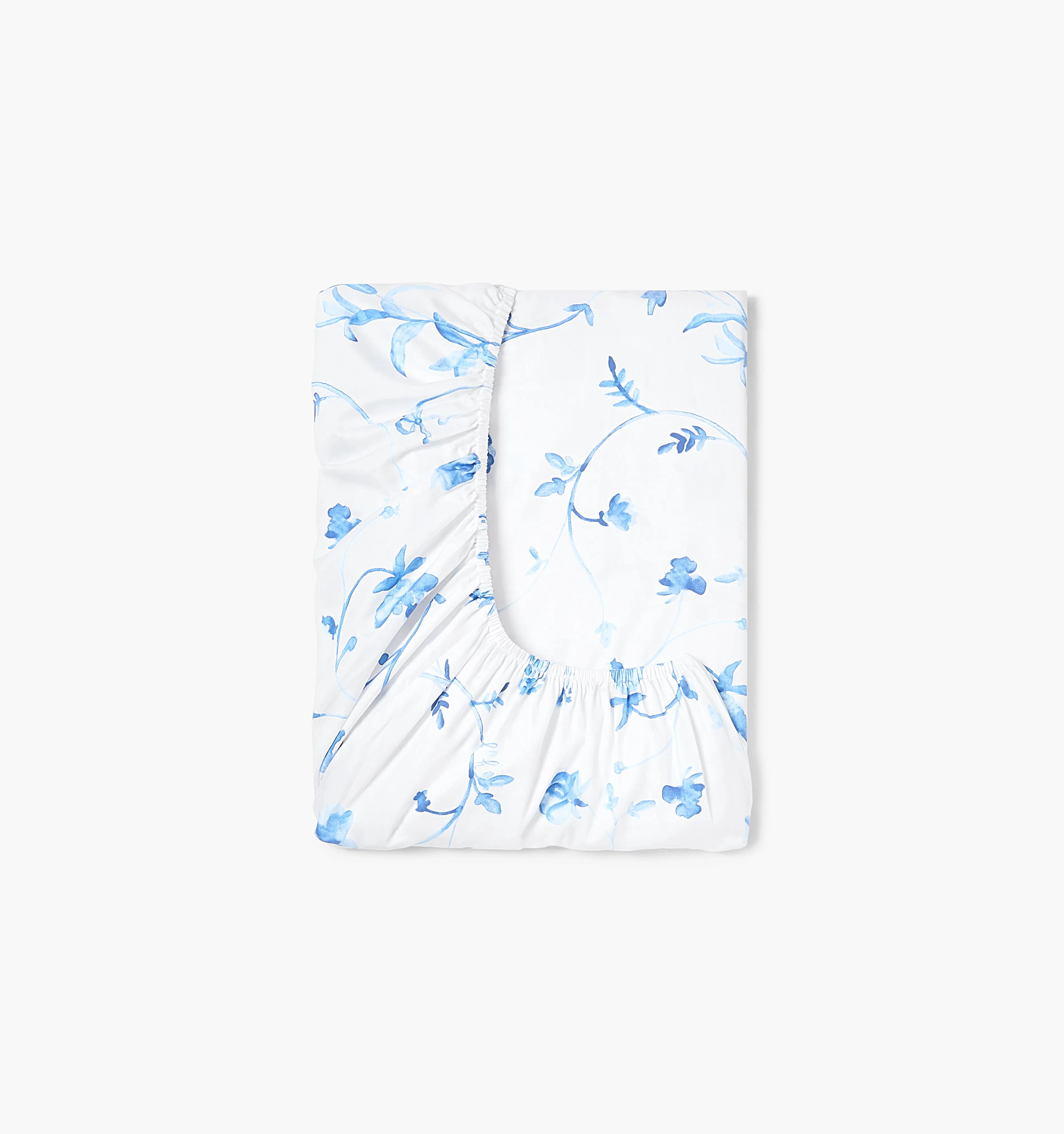 The Crib Sheet - Blue Botanical