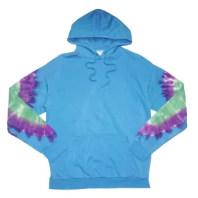 Tie-Dye Hoodie (Blue/Grn/Prp) /D15