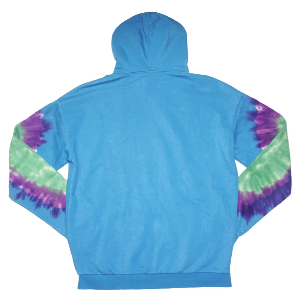 Tie-Dye Hoodie (Blue/Grn/Prp) /D15