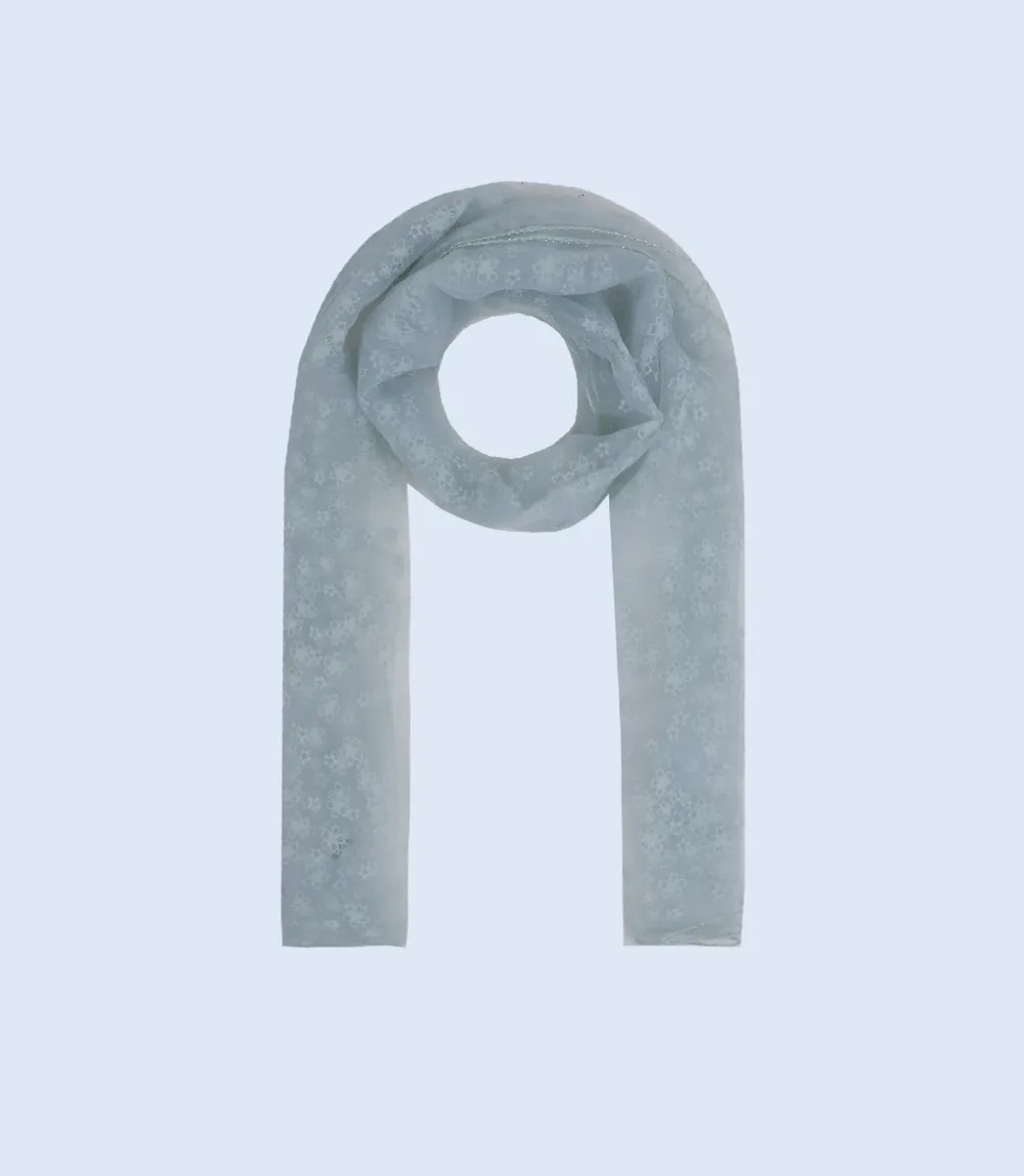 WA0834-LIGHT-BLUE-Scarf For Women